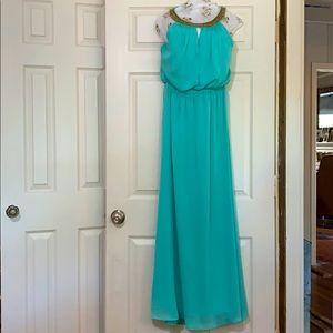 Vince Camuto size 8 dress. Turquoise.